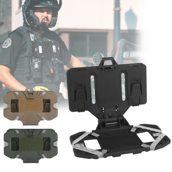 Multifunctional Tablet Stand Adjustable Strap for Support, Locking Mechanism To Prevent Sliding Portable and Foldable Design New