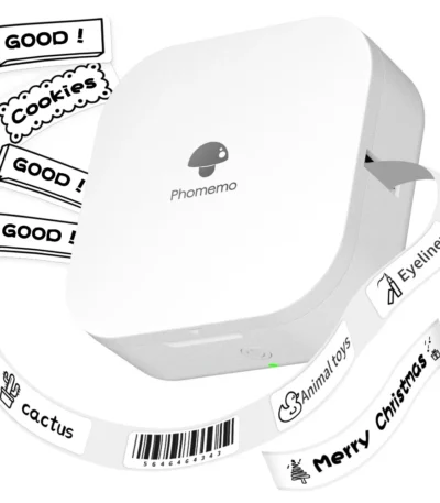Phomemo Q30 Label Printer Mini Printer Pocket Thermal Label Maker Wireless Sticker Pocket Portable Printer Various Label Paper 1