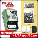 300dpi Niimbot B21 PRO Wireless Label Printers Sticker Thermal Portable Handheld Maker Barcode Price Tag For Mobile Phone Print