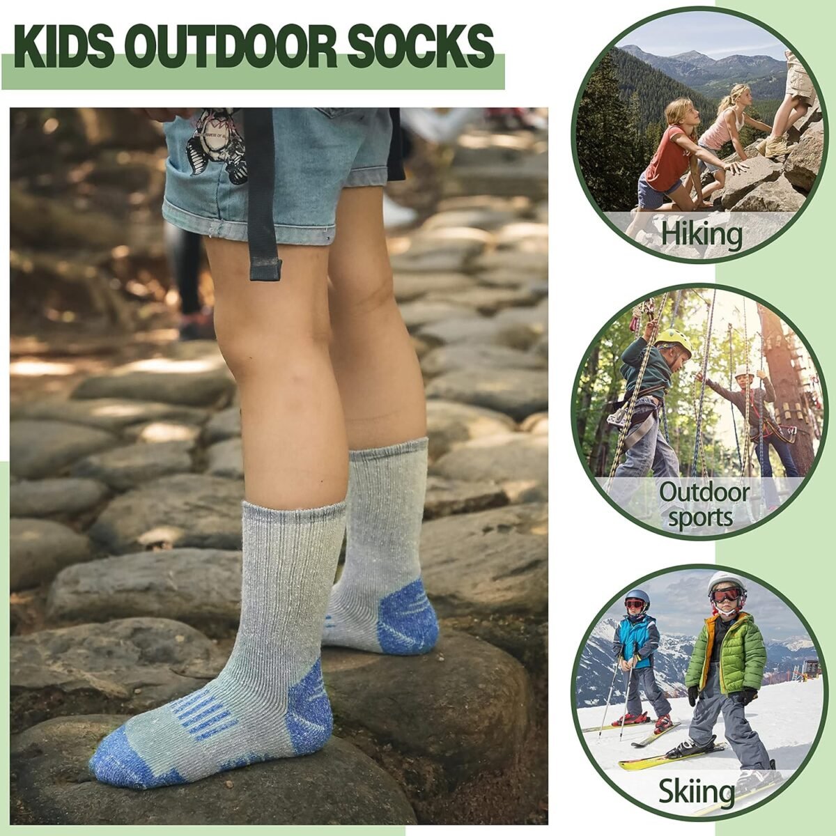 1749393855 sandsuced kids merino wool hiking socks girls boys toddler winter thermal warm cozy boot thick cushion socks 4 pairs.jpg
