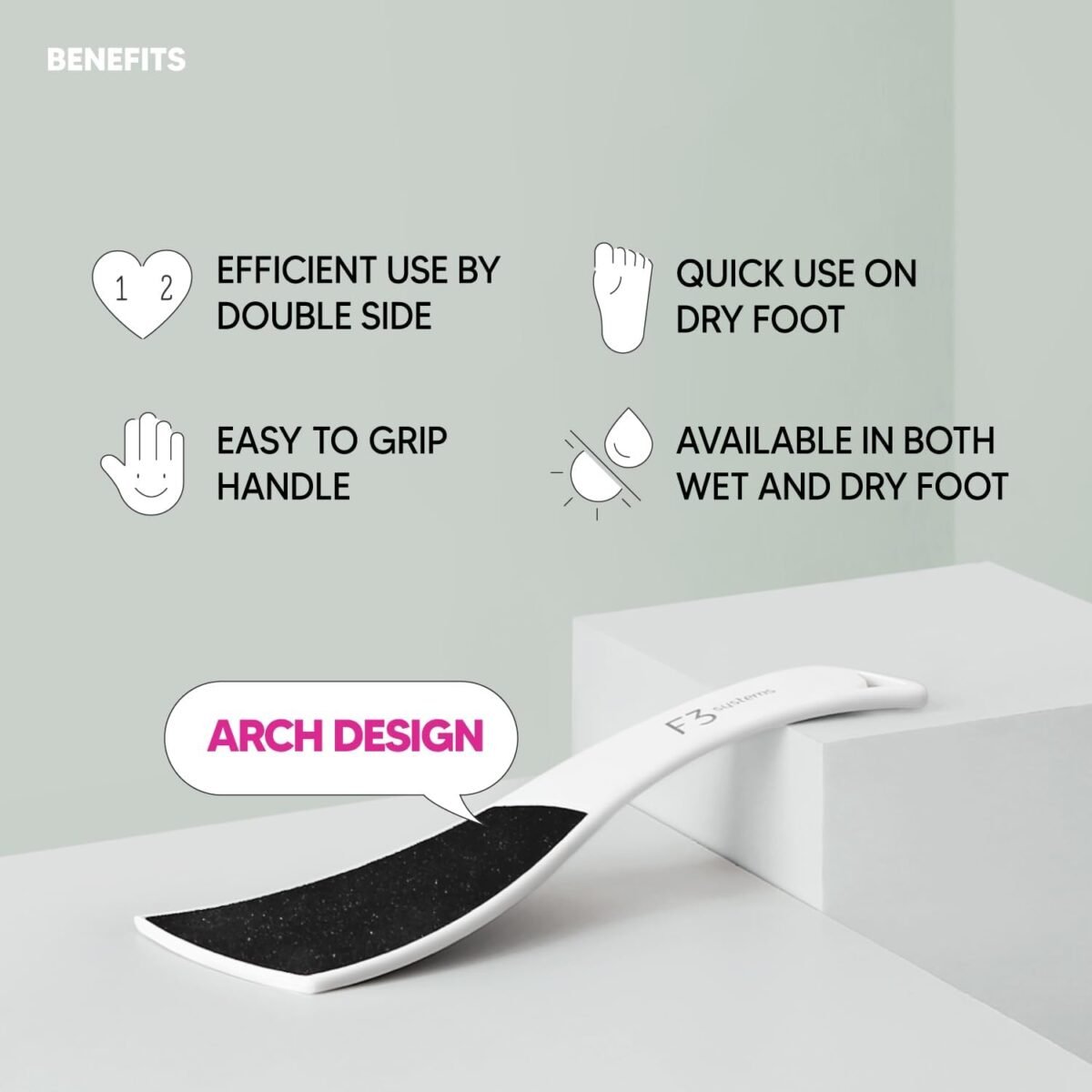 1749408959 s line emery foot file colossal double sided pedicure tool effective for cracked heel ergonomic design for easy grip white.jpg
