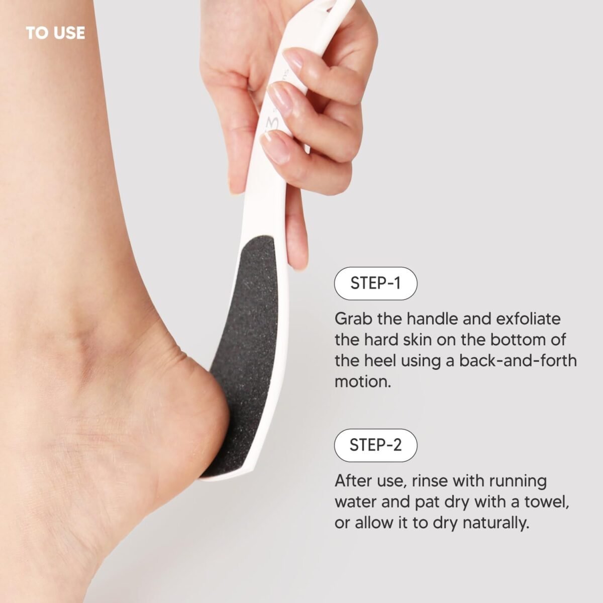 1749408960 s line emery foot file colossal double sided pedicure tool effective for cracked heel ergonomic design for easy grip white.jpg