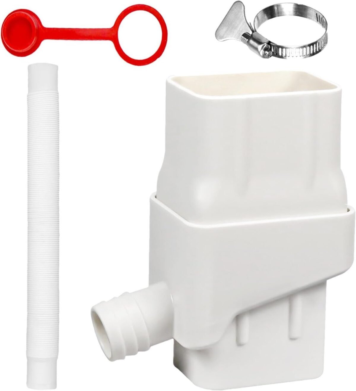 1749408976 rainwater collection system rain barrel diverter downspout diverter kit eco friendly diverter with adjustable downspout for efficient harvesting and sustainable gardening.jpg
