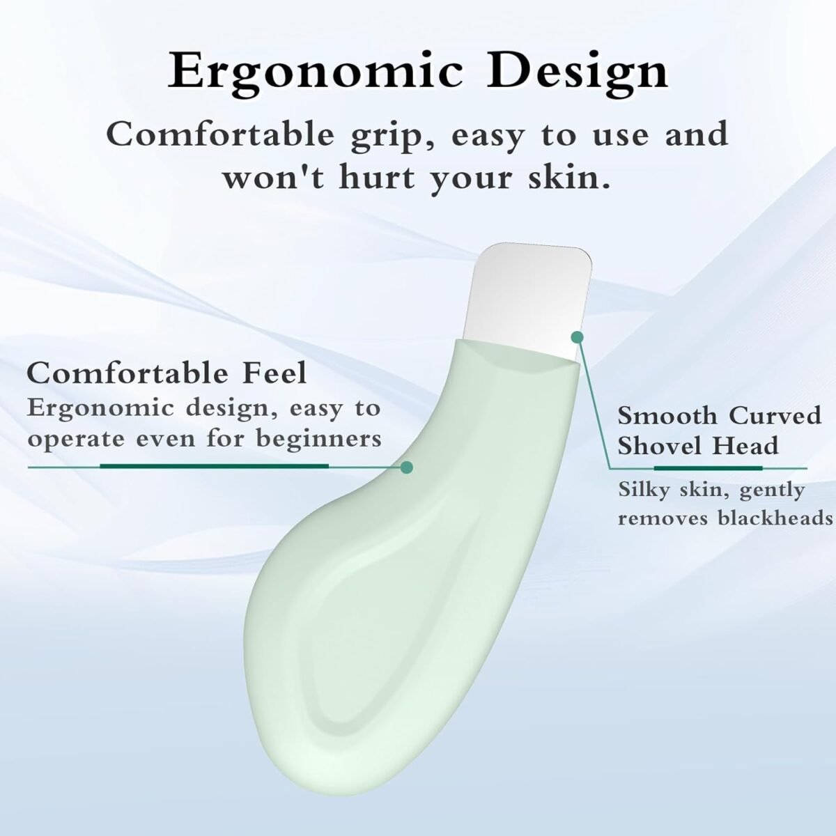 1749410032 blackhead remover tool silicone face scraper for deep cleansing skin scrubber face spatula nose blackhead remover skin care tool for men and women green.jpg