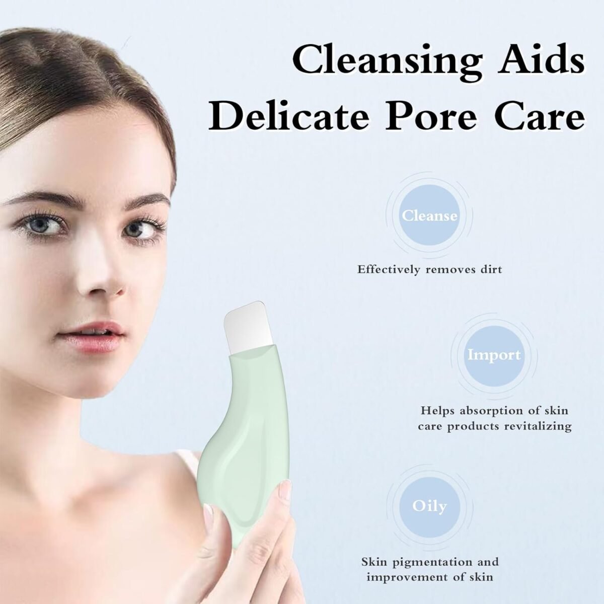 1749410033 blackhead remover tool silicone face scraper for deep cleansing skin scrubber face spatula nose blackhead remover skin care tool for men and women green.jpg