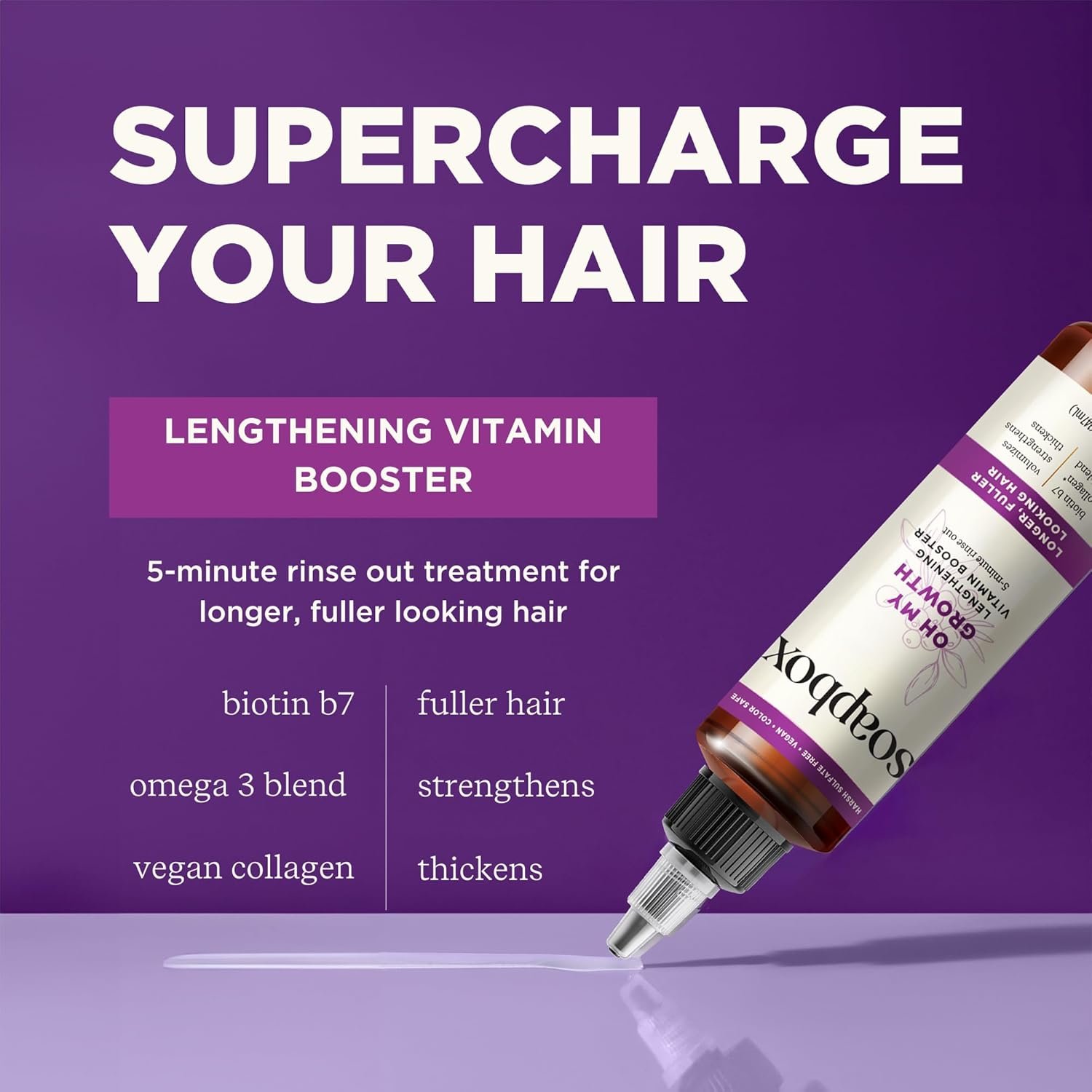 1749410448 soapbox oh my growth lengthening vitamin booster treatment for all hair types with biotin vegan collagen vitamins a c paraben cruelty free for thicker fuller hair for men women 5 oz.jpg