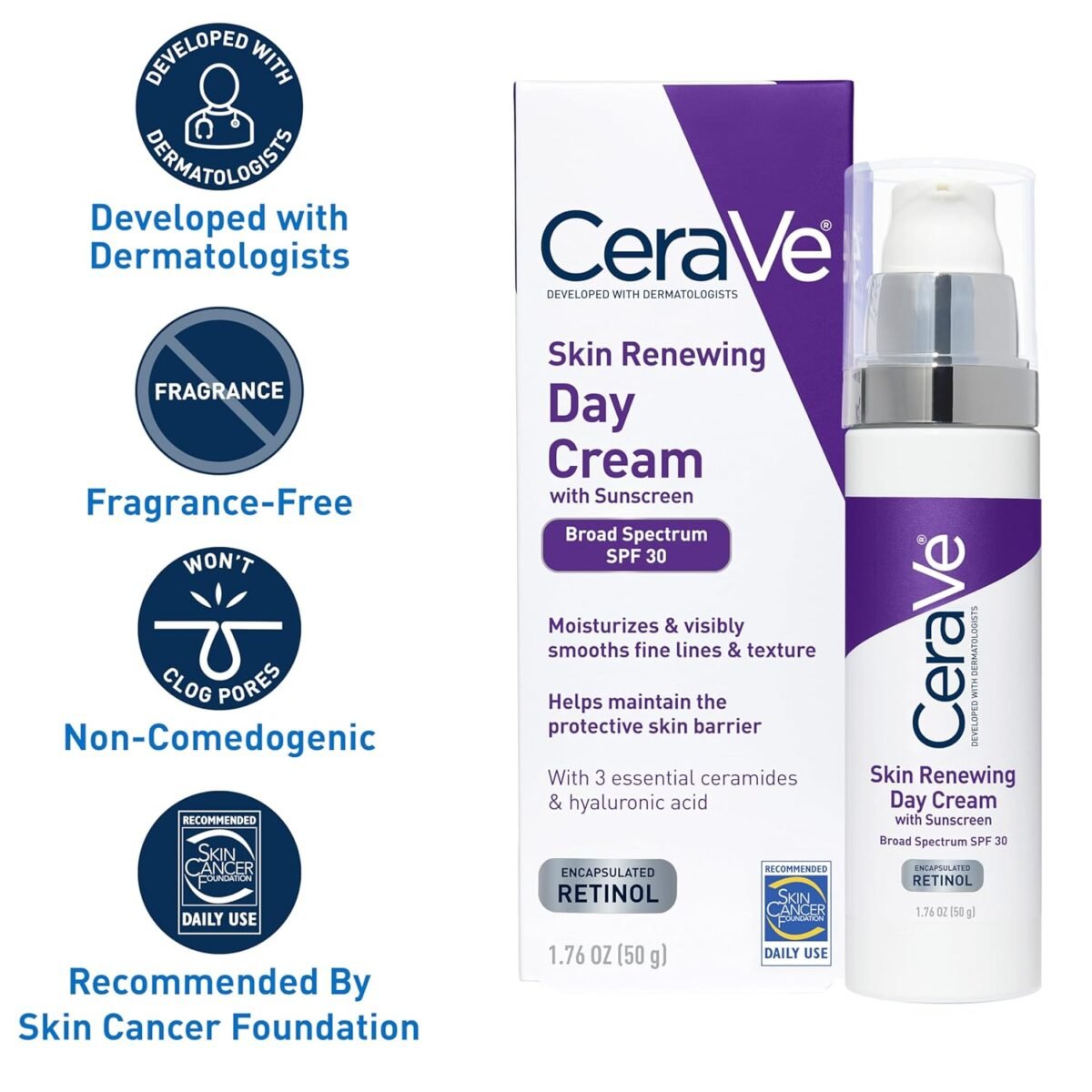1749410501 cerave anti aging face cream spf 30 anti wrinkle retinol cream with hyaluronic acid and ceramides 1.76 oz.jpg