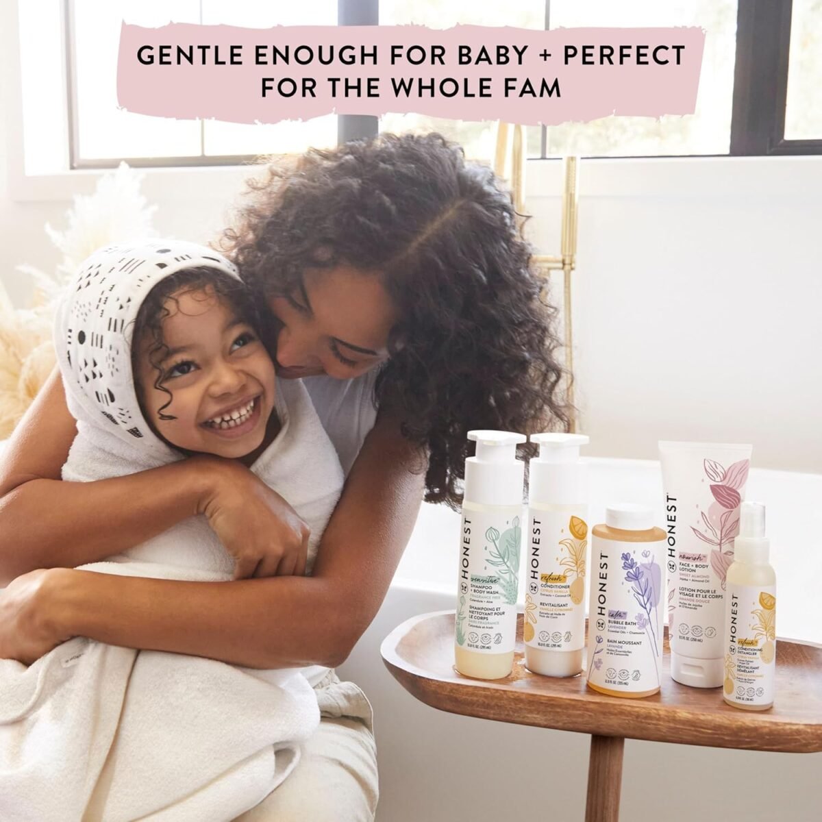 1749410999 the honest company conditioning hair detangler leave in conditioner fortifying spray tear free cruelty free hypoallergenic citrus vanilla refresh 4 fl oz.jpg