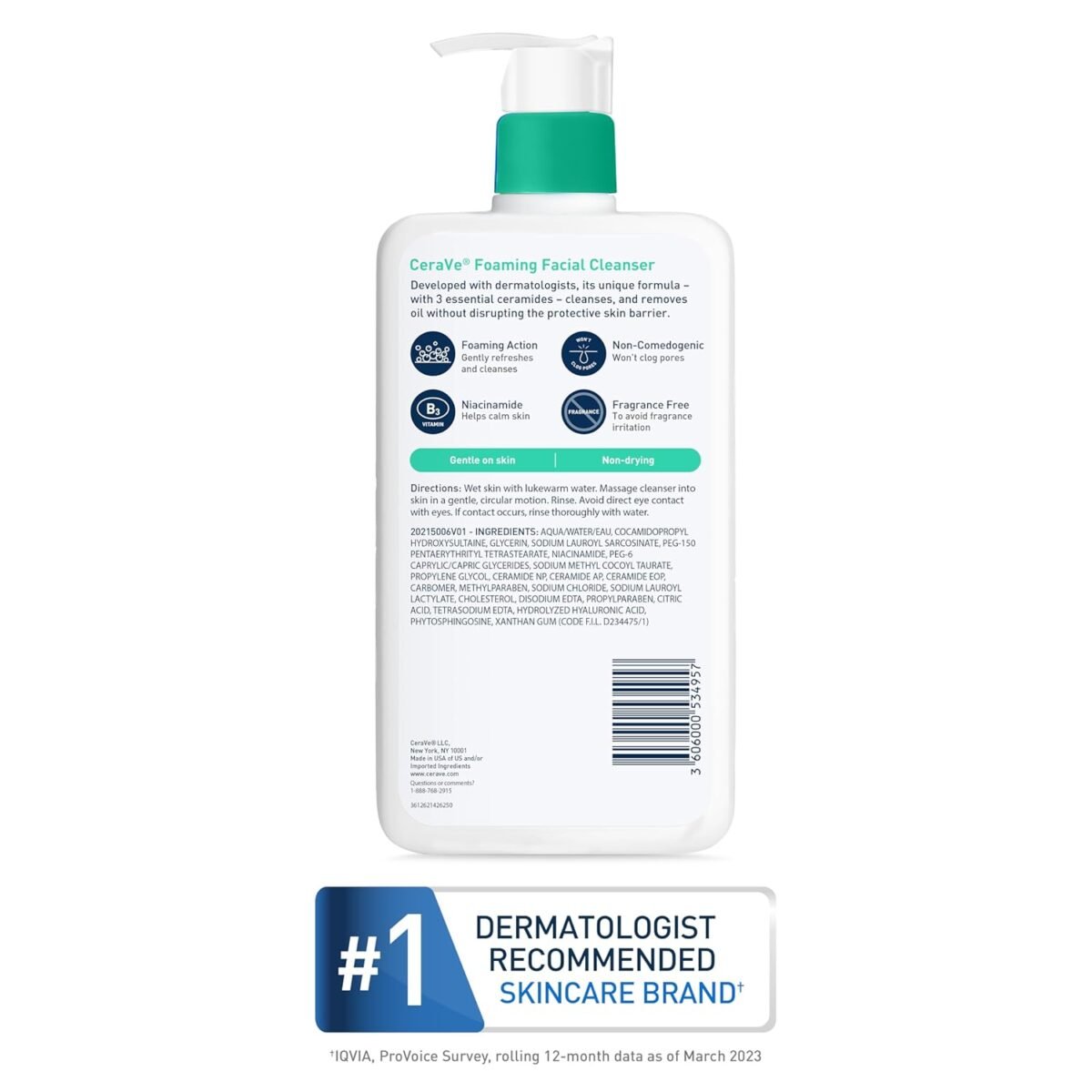 1749411142 cerave foaming facial cleanser daily face wash for oily skin hyaluronic acid ceramides niacinamide fragrance free paraben free non drying oil control face wash 16 fluid ounces.jpg