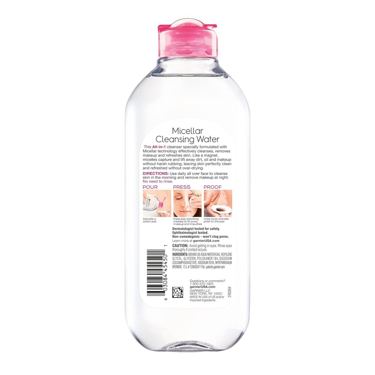 1749412654 garnier micellar water hydrating facial cleanser makeup remover suitable for sensitive skin vegan cruelty free 13.5 fl oz 400ml 1 count.jpg