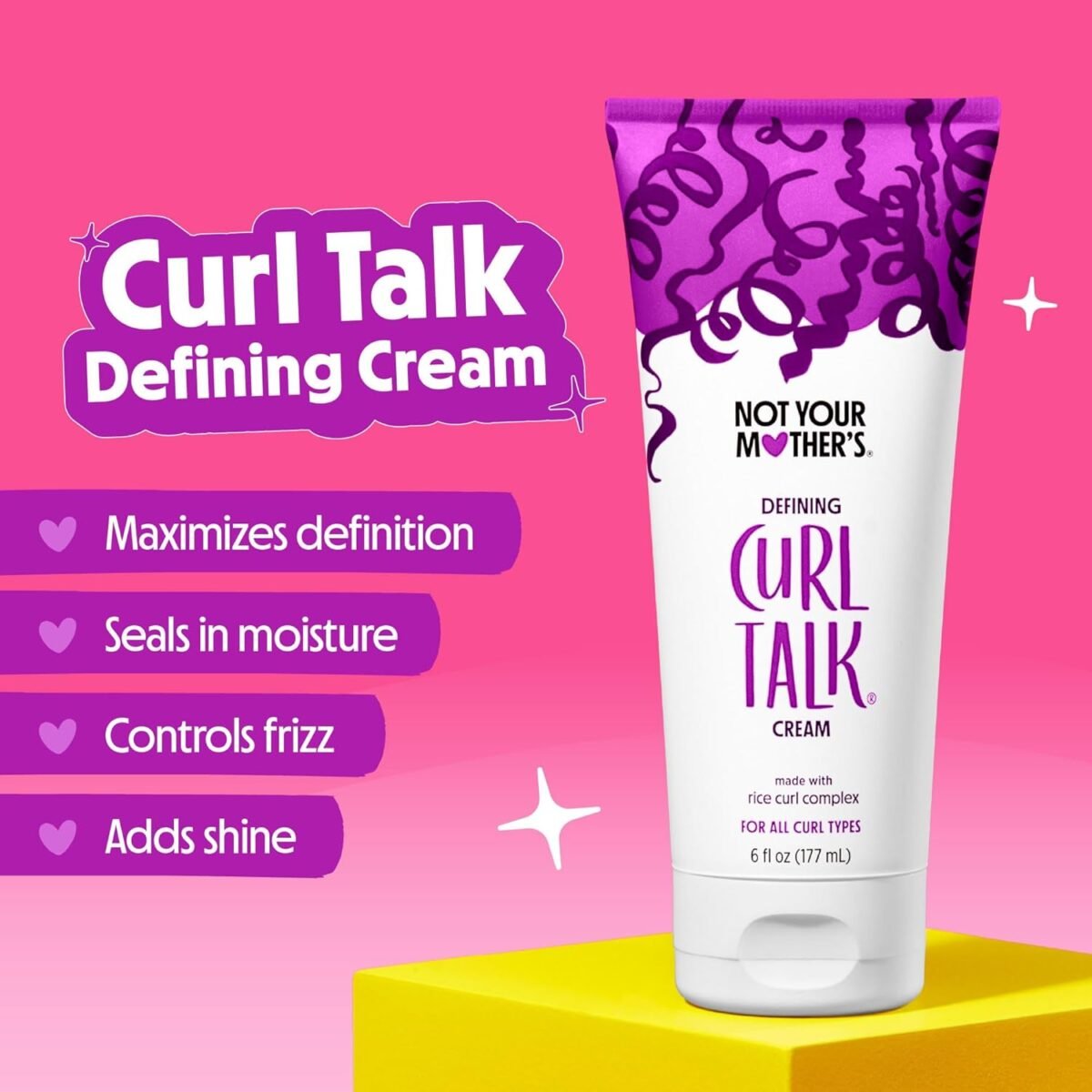 1749413159 not your mothers curl talk frizz control sculpting gel defining cream 2 pack 6 fl oz each tames hair frizz maximizes definition – for all curly hair types.jpg