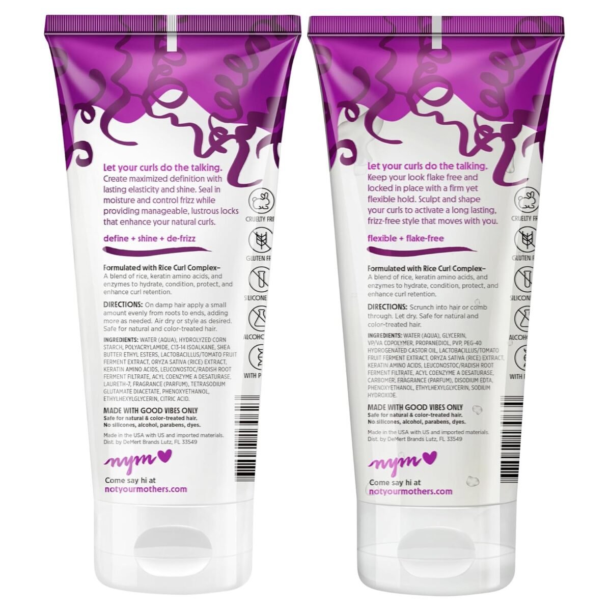 1749413164 not your mothers curl talk frizz control sculpting gel defining cream 2 pack 6 fl oz each tames hair frizz maximizes definition – for all curly hair types.jpg