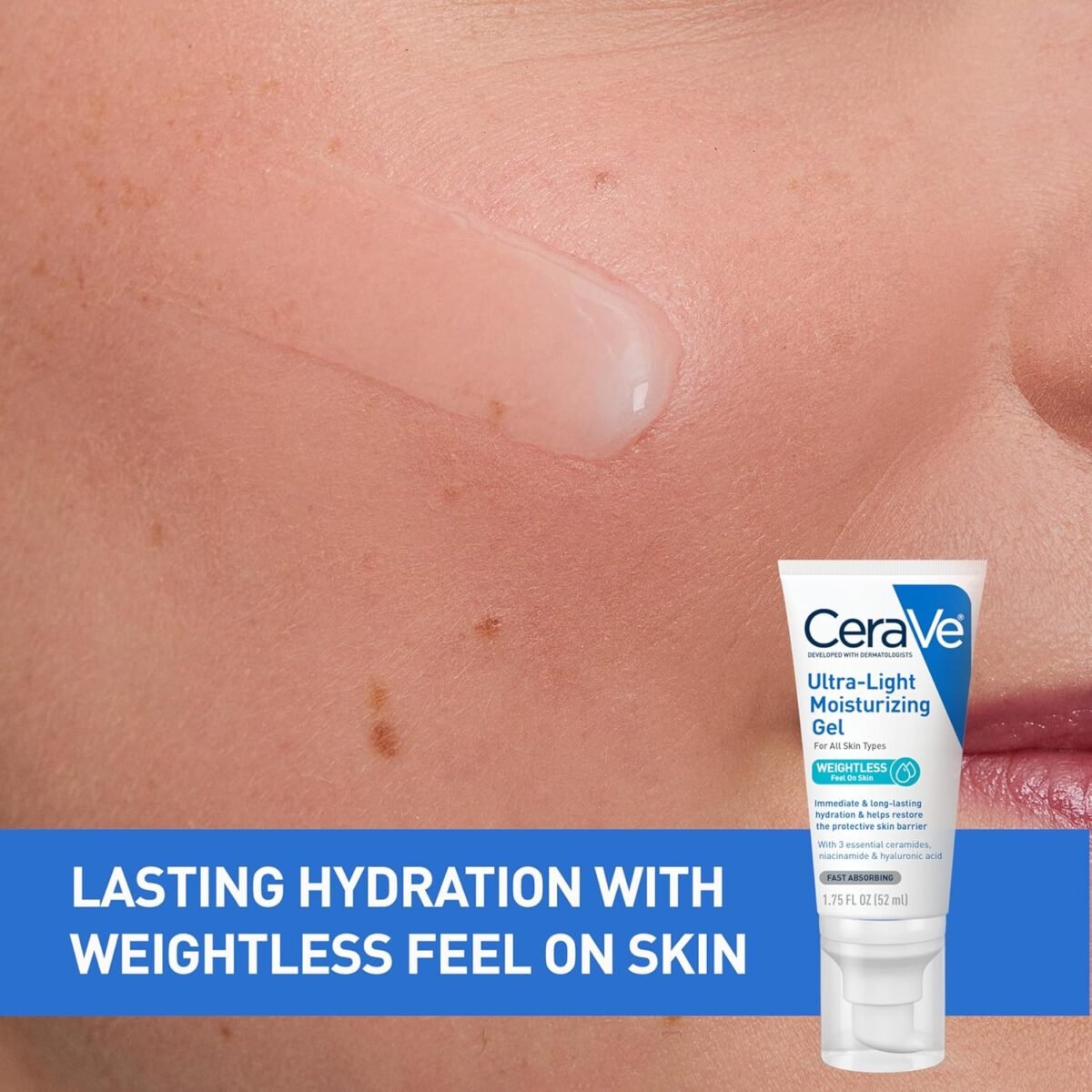 1749413443 cerave ultra light moisturizing gel hydrating gel face moisturizer for men for women with ceramides niacinamide hyaluronic acid fragrance free oil free mattifying moisturizer 1.75 fl oz.jpg