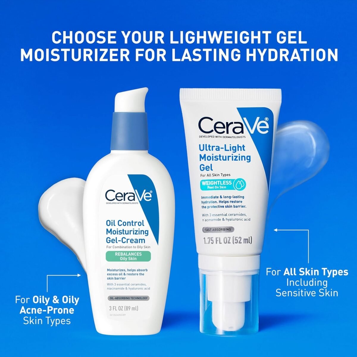 1749413445 cerave ultra light moisturizing gel hydrating gel face moisturizer for men for women with ceramides niacinamide hyaluronic acid fragrance free oil free mattifying moisturizer 1.75 fl oz.jpg