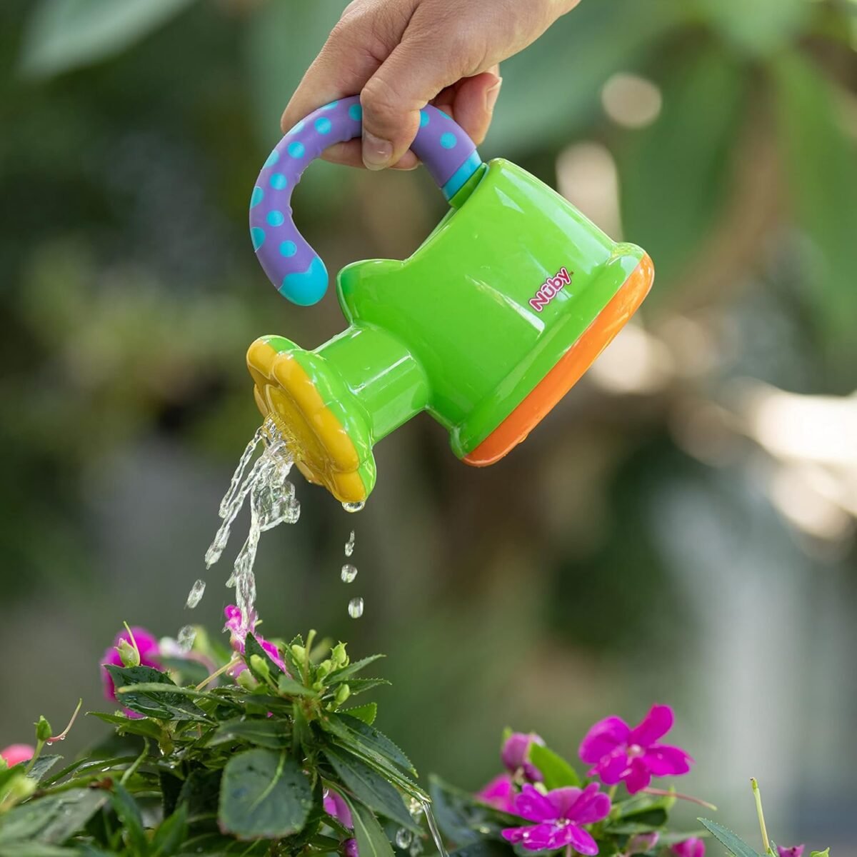 1749432000 nuby watering can bath or outdoor toy for toddlers and kids spring and summer outside play 18 months interactive and fun baby bath essentials.jpg