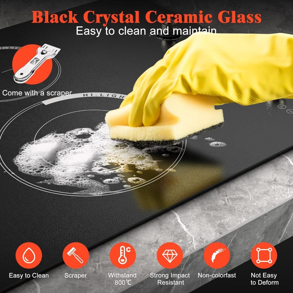 1749445353 30 inch electric cooktop 4 burner built in glass ceramic stove top 6700w 240v electric cooktop touch and knob control child lock dual ring 99 mins timer 220v hard wireno plug.jpg
