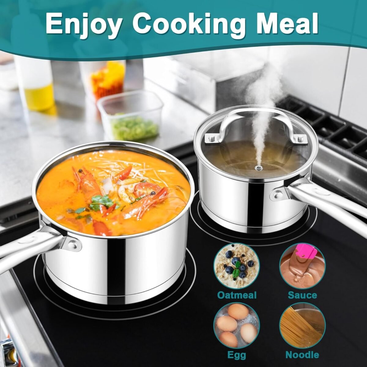 1749465547 e far stainless steel saucepan with lid set 1qt 2qt 3qt triply sauce pan induction pot for cooking boiling compatible with all stoves visible lid healthy non toxic oven dishwasher safe.jpg
