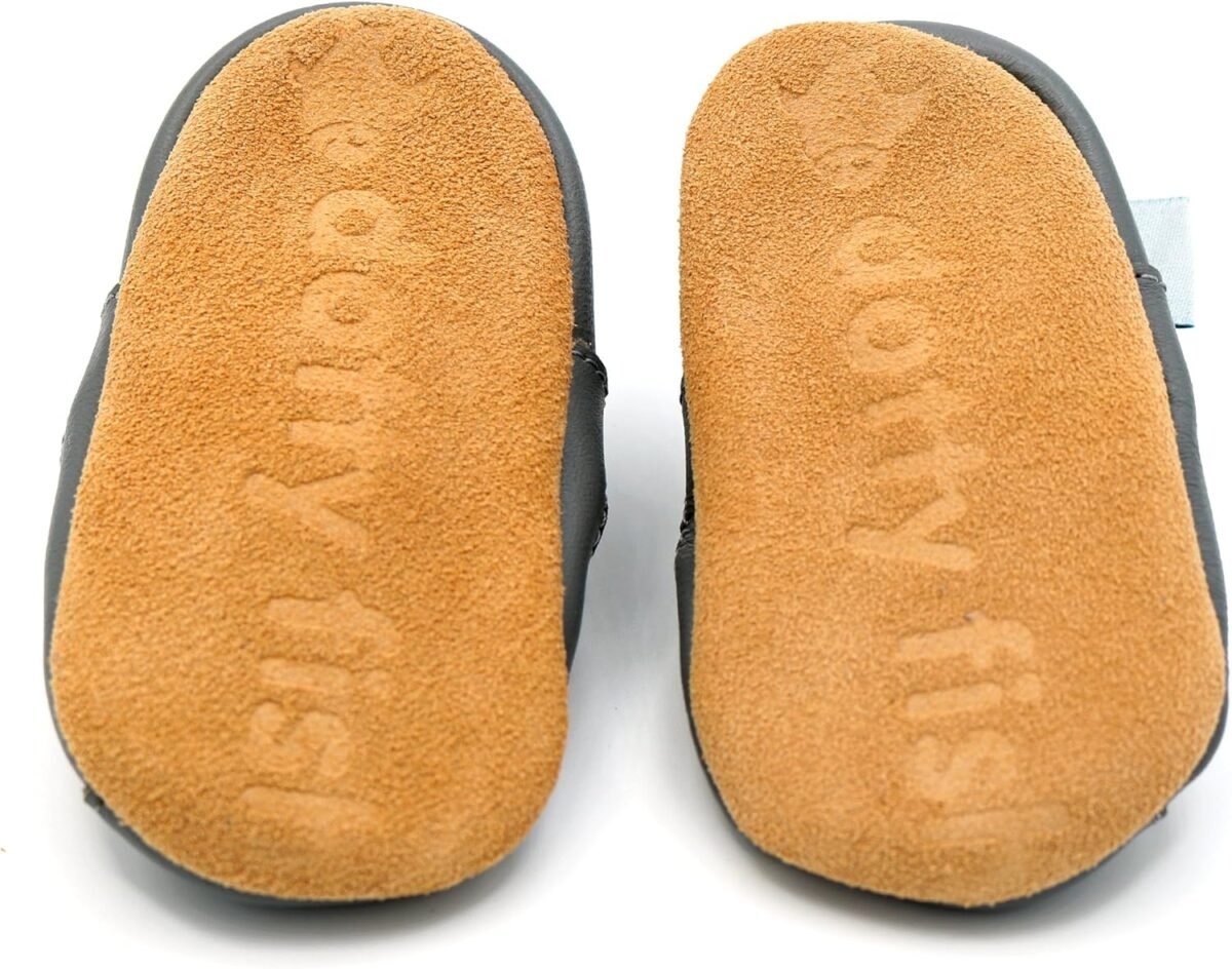 1749473048 dotty fish infant and toddler soft leather sandals – barefoot friendly non slip suede sole podiatrist recommended breathable baby safe leather british brand – fits 0–4 years.jpg