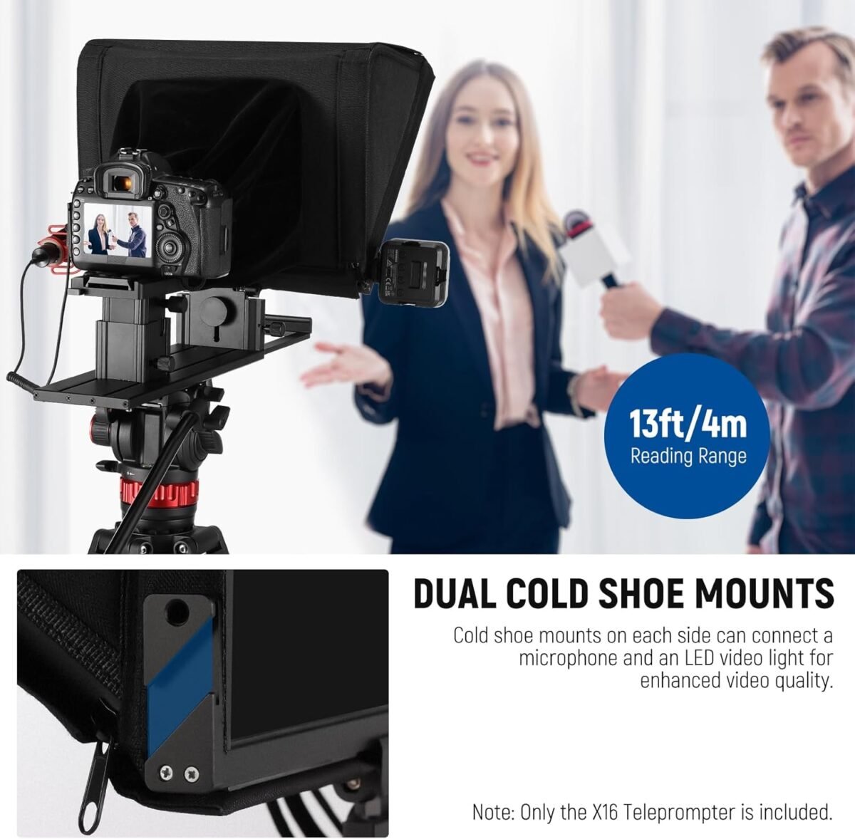 1749510157 neewer teleprompter x16 with rt113 remote app control 16 beamsplitter aluminum alloy foldable design qr plate compatible with 501pl ipad android tablet camera camcorder up to 44lb20kg.jpg