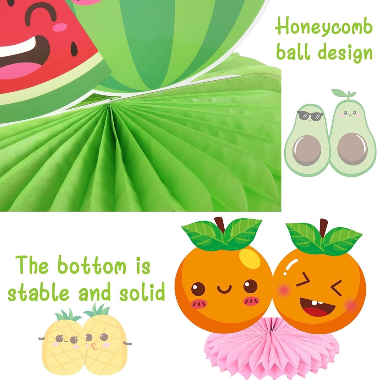 1749529750 tutti frutti party honeycomb centerpieces 12pcs summer fruit pary table decorations tropical fruit theme table centerpieces for summer time hawaii luau party supplies.jpg