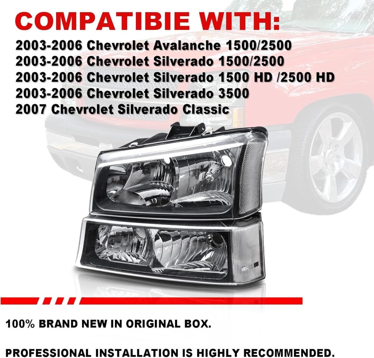 1749535344 headlight assembly wtail lights set compatible with 2003 2004 2005 2006 chevy silverado 1500 2500 3500black housing headlamp wred taillights rear brake lamp.jpg