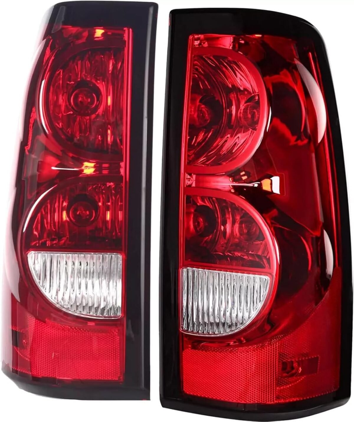 1749535347 headlight assembly wtail lights set compatible with 2003 2004 2005 2006 chevy silverado 1500 2500 3500black housing headlamp wred taillights rear brake lamp.jpg
