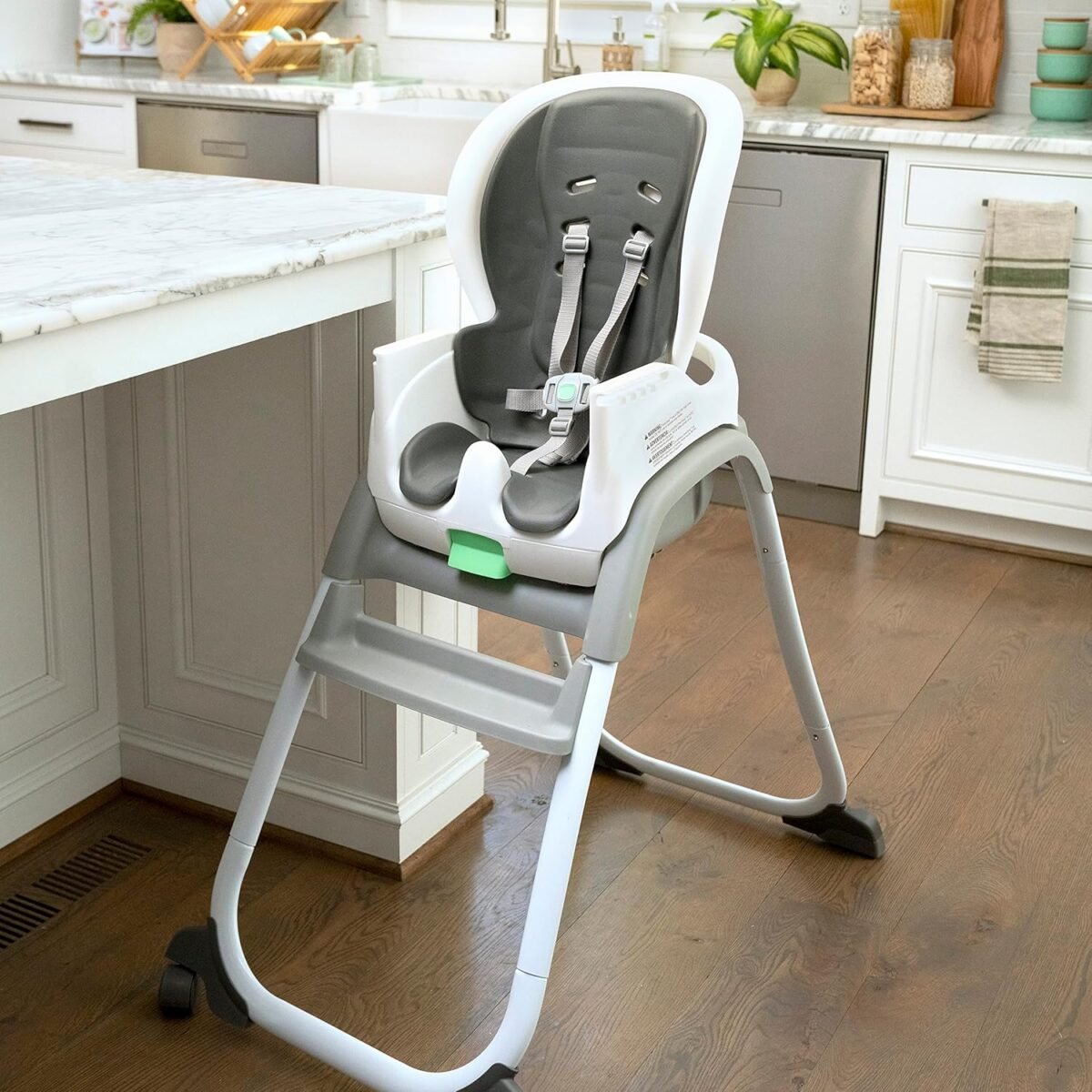 1749539556 ingenuity full course smartclean 6 in 1 high chair – smartclean eva foam 5 point safety harness 2 dishwasher safe trays – slate.jpg