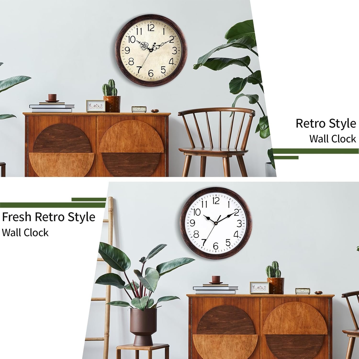 1749571628 wall clock 10 inch vintage wall clocks battery operated quartz silent non ticking retro rustic style clock decorative for kitchenbathroom living room home office bronze.jpg