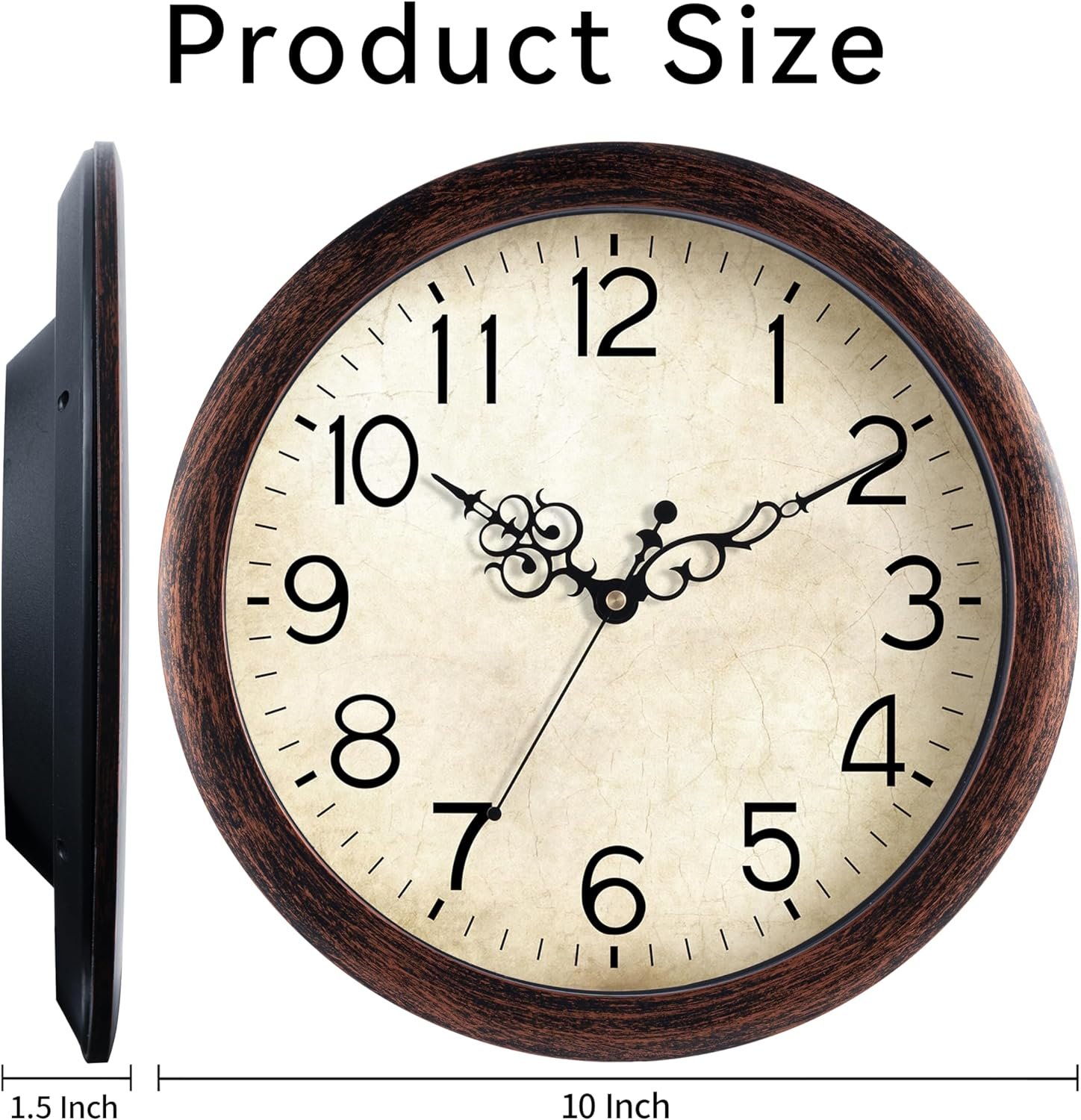 1749571631 wall clock 10 inch vintage wall clocks battery operated quartz silent non ticking retro rustic style clock decorative for kitchenbathroom living room home office bronze.jpg