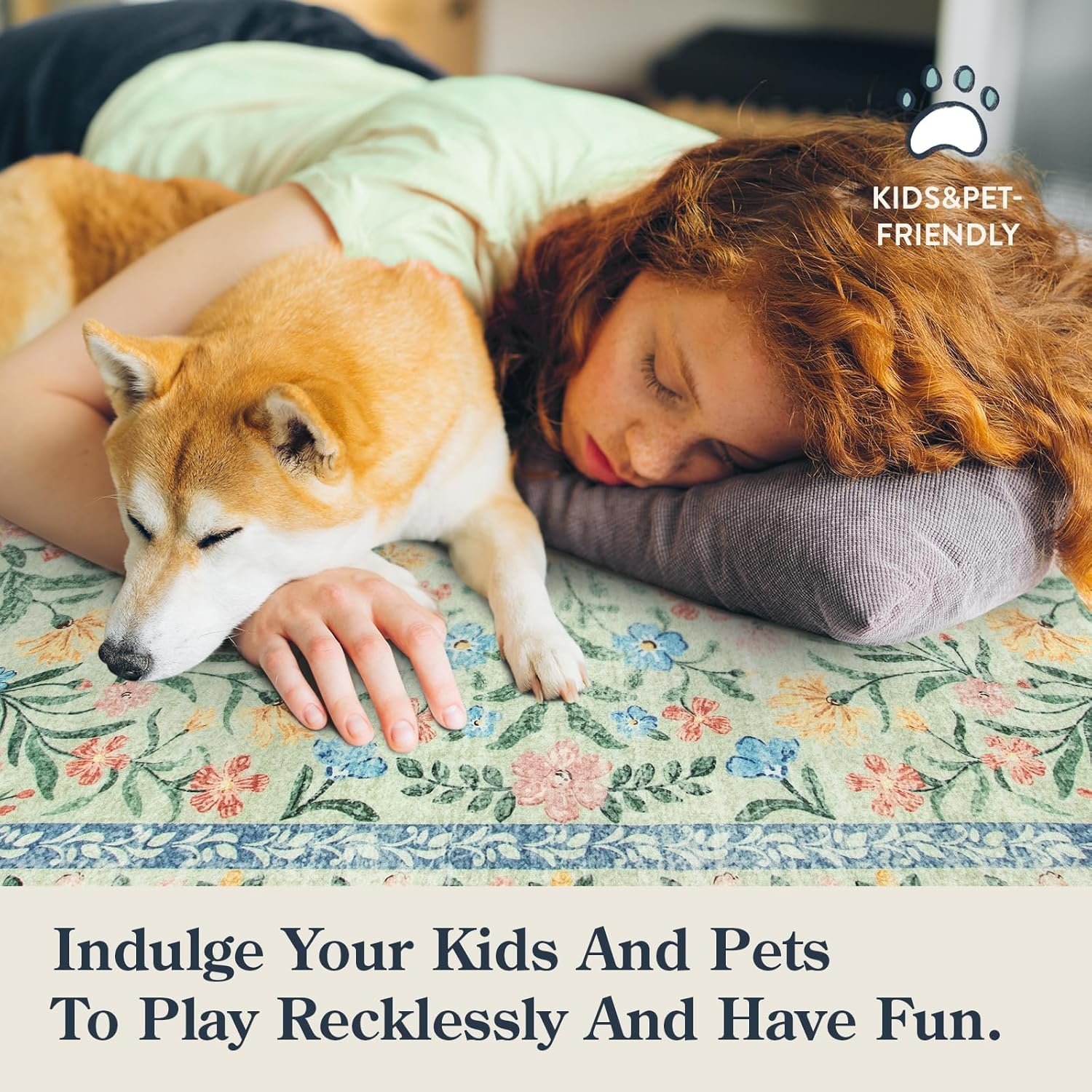 1749573013 lahome washable 5x7 area rugs boho pink and green floral living room rug non slip vintage bedroom indoor carpet for nursery playroom kitchen greenmulti.jpg