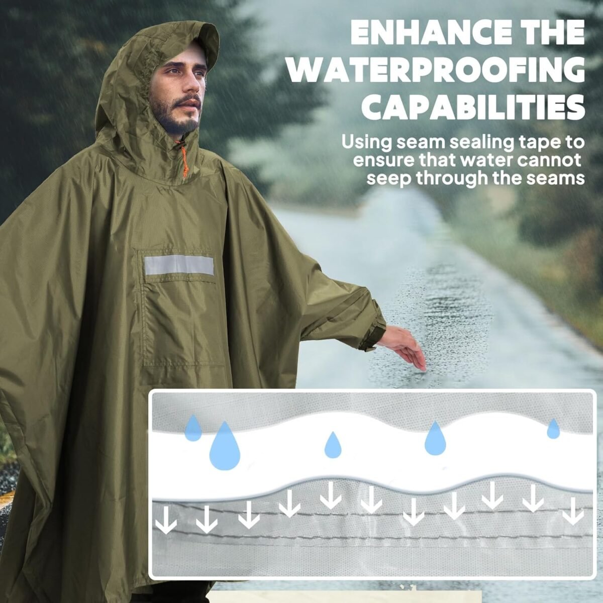 1749586143 anyoo hooded rain poncho for adults waterproof lightweight rain coat for men women reusable rain jacket for emergency outdoor.jpg