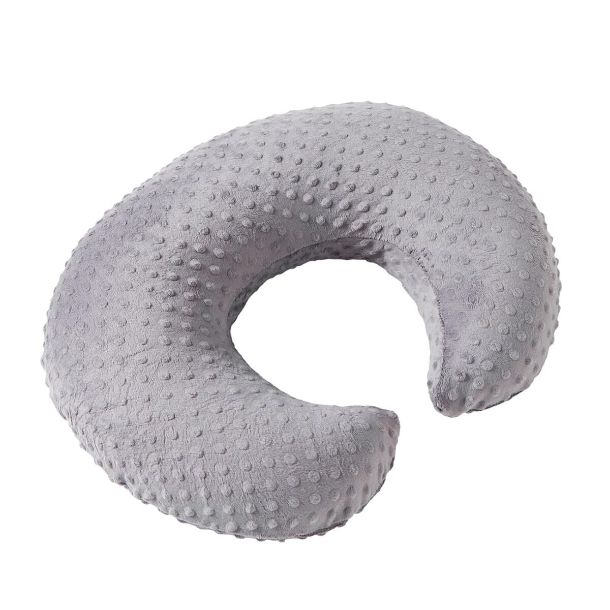 1749598614 nursing pillow and positioner for breastfeeding ultra soft baby breastfeeding pillows for more support for mom and baby with premium removable cover rose gray.jpg