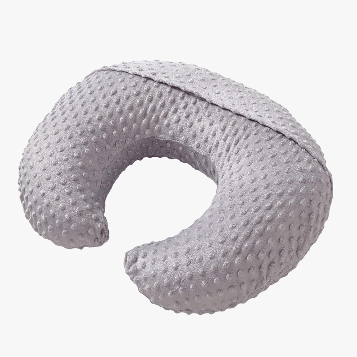 1749598615 nursing pillow and positioner for breastfeeding ultra soft baby breastfeeding pillows for more support for mom and baby with premium removable cover rose gray.jpg