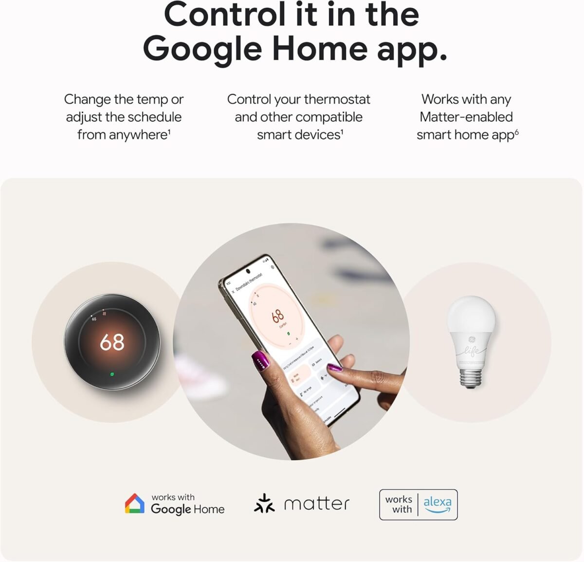 1749644929 google nest learning thermostat 4th gen 2024 with nest temperature sensor energy saving smart thermostat with adaptive eco works with alexa and google home app polished obsidian.jpg