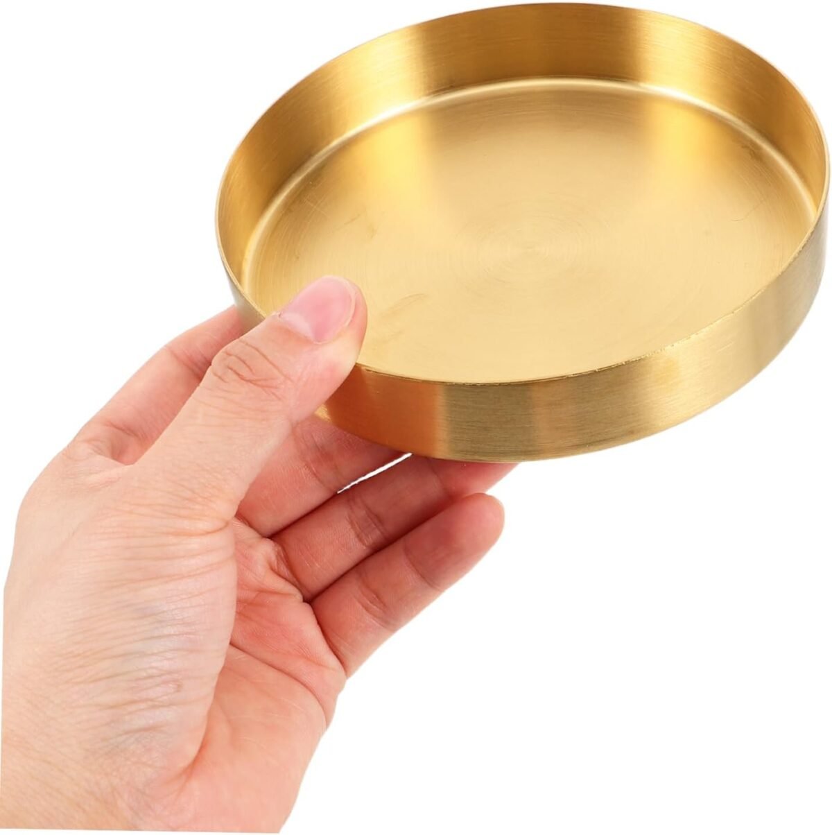 1749803591 kisangel flowerpot drip tray stainless steel heavy duty plant saucer for use easy maintenance for capturing water enhances garden decor.jpg