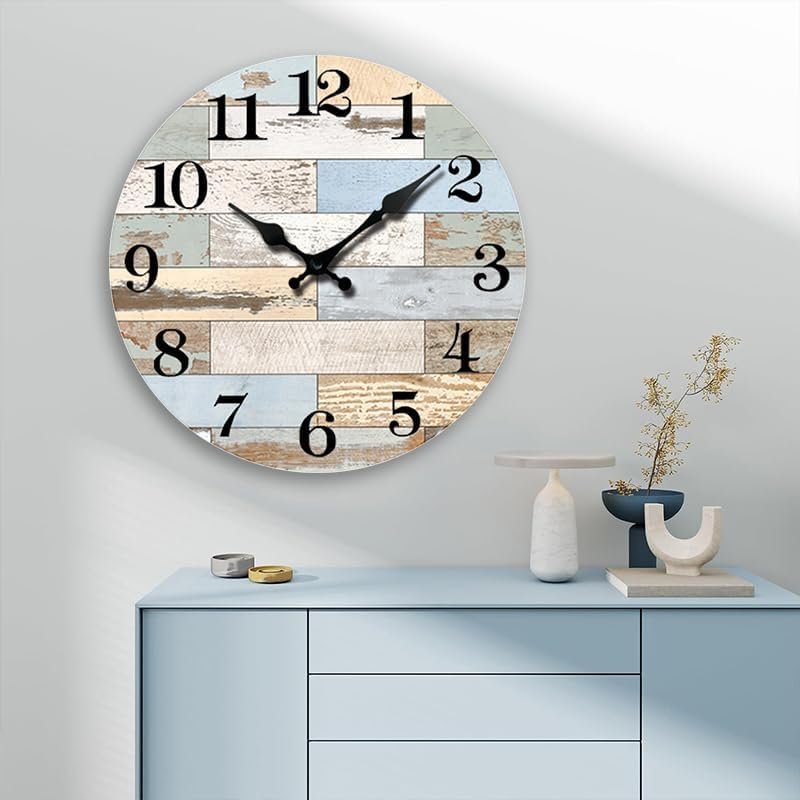 1749836277 vintage wall clockssilent non ticking wall clocksbattery operated round wall clock 12 12inchhome decor.jpg