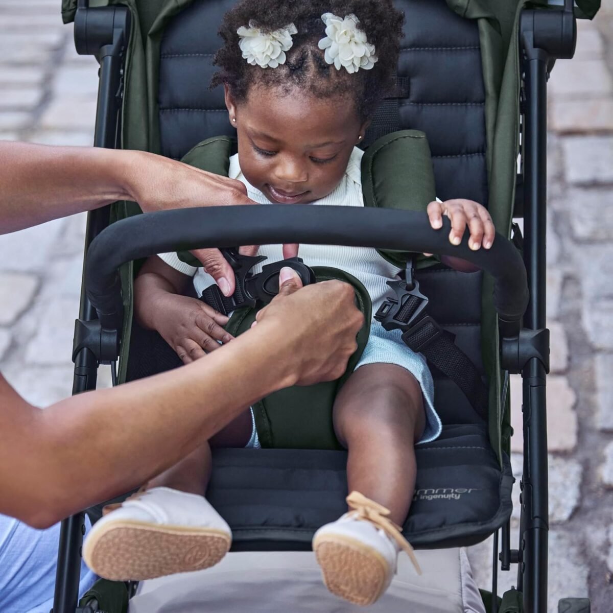 1749845472 summer infant ingenuity 3dquickclose cs compact fold stroller – lightweight stroller with oversized canopy extra large storage and compact fold forest.jpg