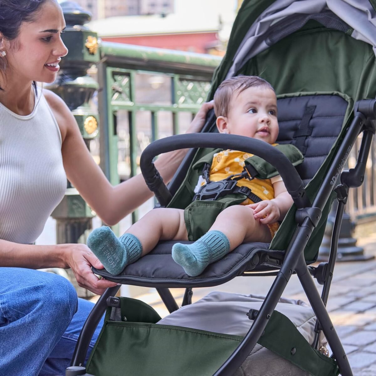 1749845477 summer infant ingenuity 3dquickclose cs compact fold stroller – lightweight stroller with oversized canopy extra large storage and compact fold forest.jpg