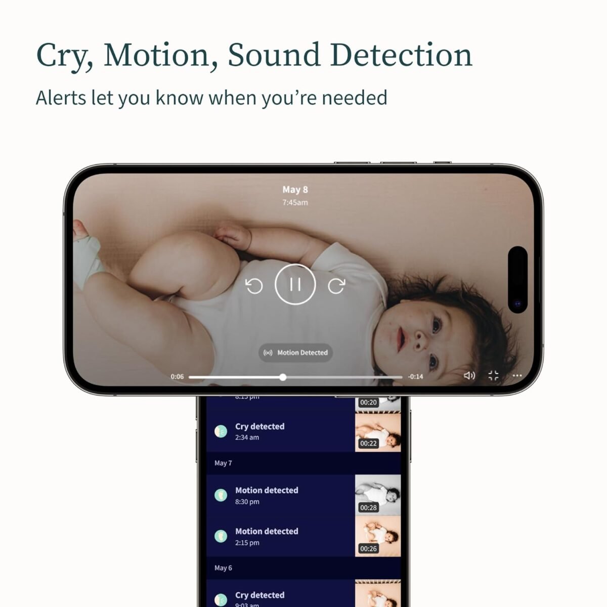1749845692 owlet cam 2 smart baby monitor camera stream secure hd video and audio with night vision 4x zoom wide angle view and sound motion and cry notifications bedtime blue.jpg