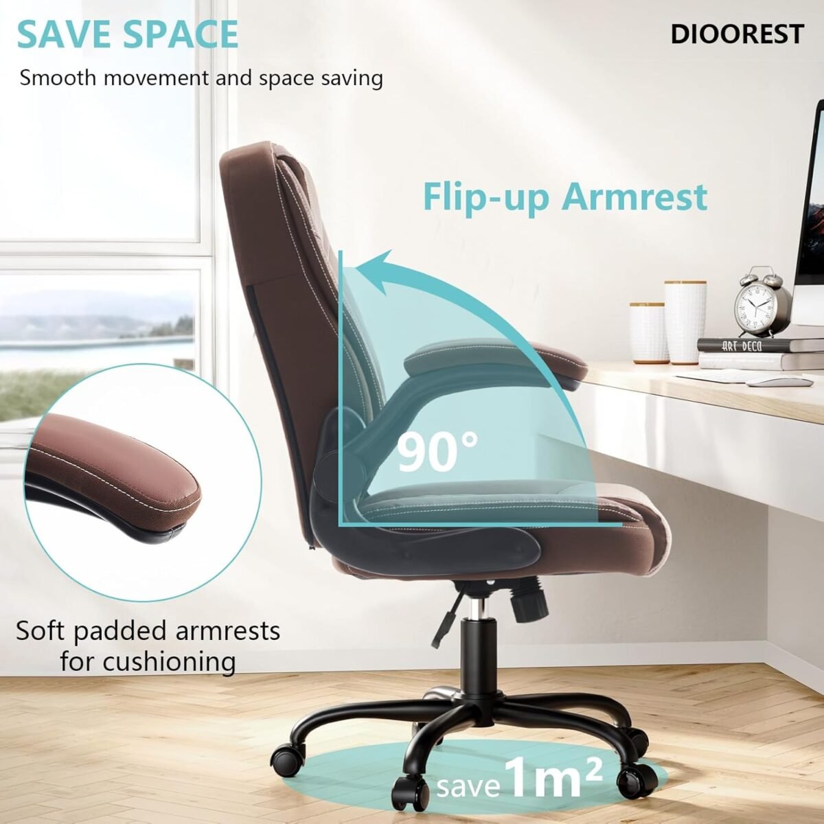 1749853835 office executive computer chair with adjustable flip up armresthigh back gaming ergonomic breathable leather chairs adjustable swivel desk chair with rocking function.jpg