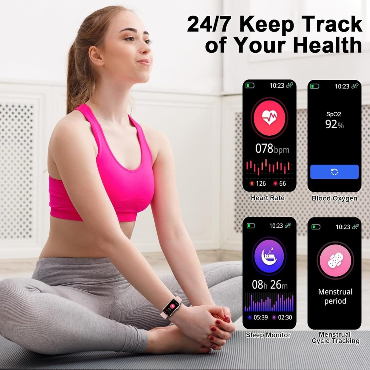 1749864060 smart watch smartwatch for men women with 24 sport modes ip68 waterproof fitness tracker with 247 heart ratesleepspo2 monitor step tracker pedometer activity tracker for android ios.jpg