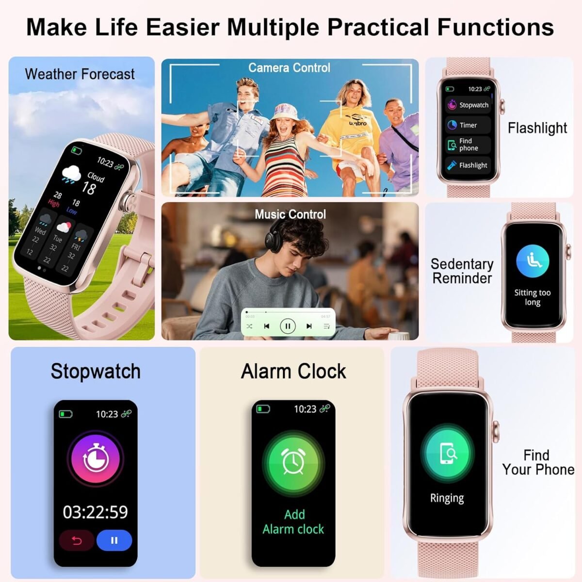 1749864063 smart watch smartwatch for men women with 24 sport modes ip68 waterproof fitness tracker with 247 heart ratesleepspo2 monitor step tracker pedometer activity tracker for android ios.jpg