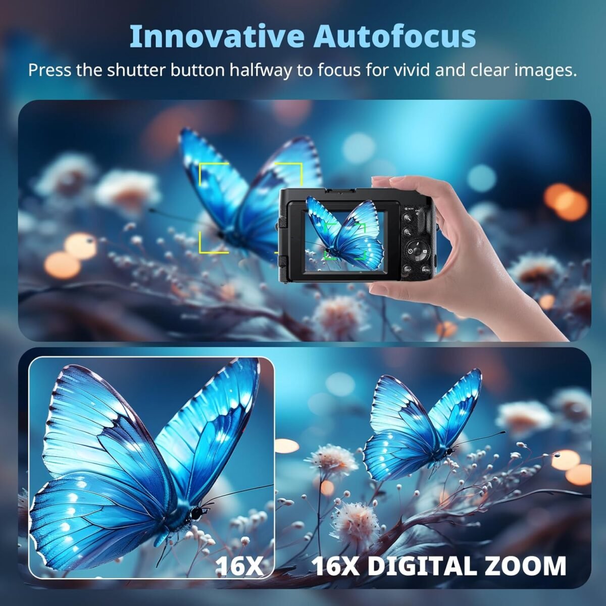 1749912926 4k digital camera for photography uhd autofocus 48mp 180° flip screen 16x zoom compact point shoot vlogging camera for youtube with 2 batteries 32gb card black.jpg
