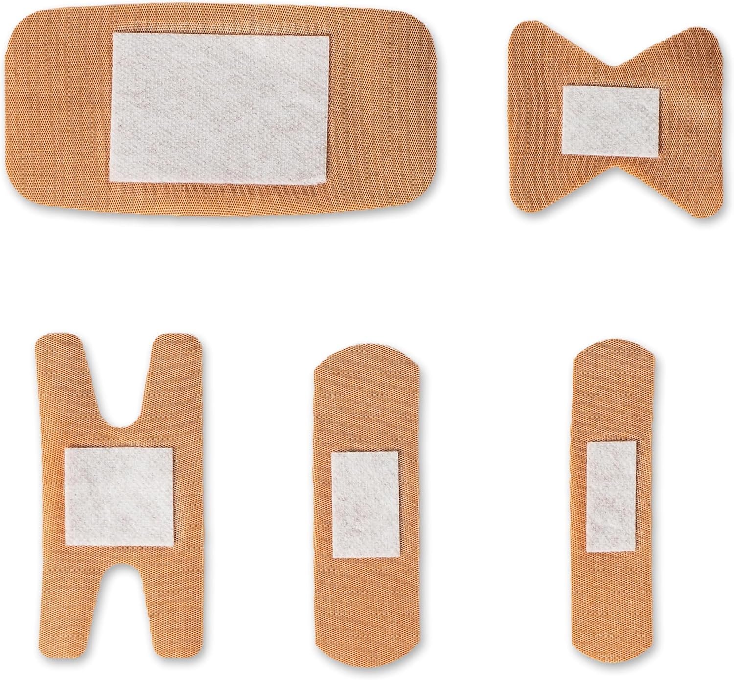 1749918466 lightning x products heavy duty flexible fabric assorted adhesive bandages for first aid kits pack of 100 5 sizes.jpg