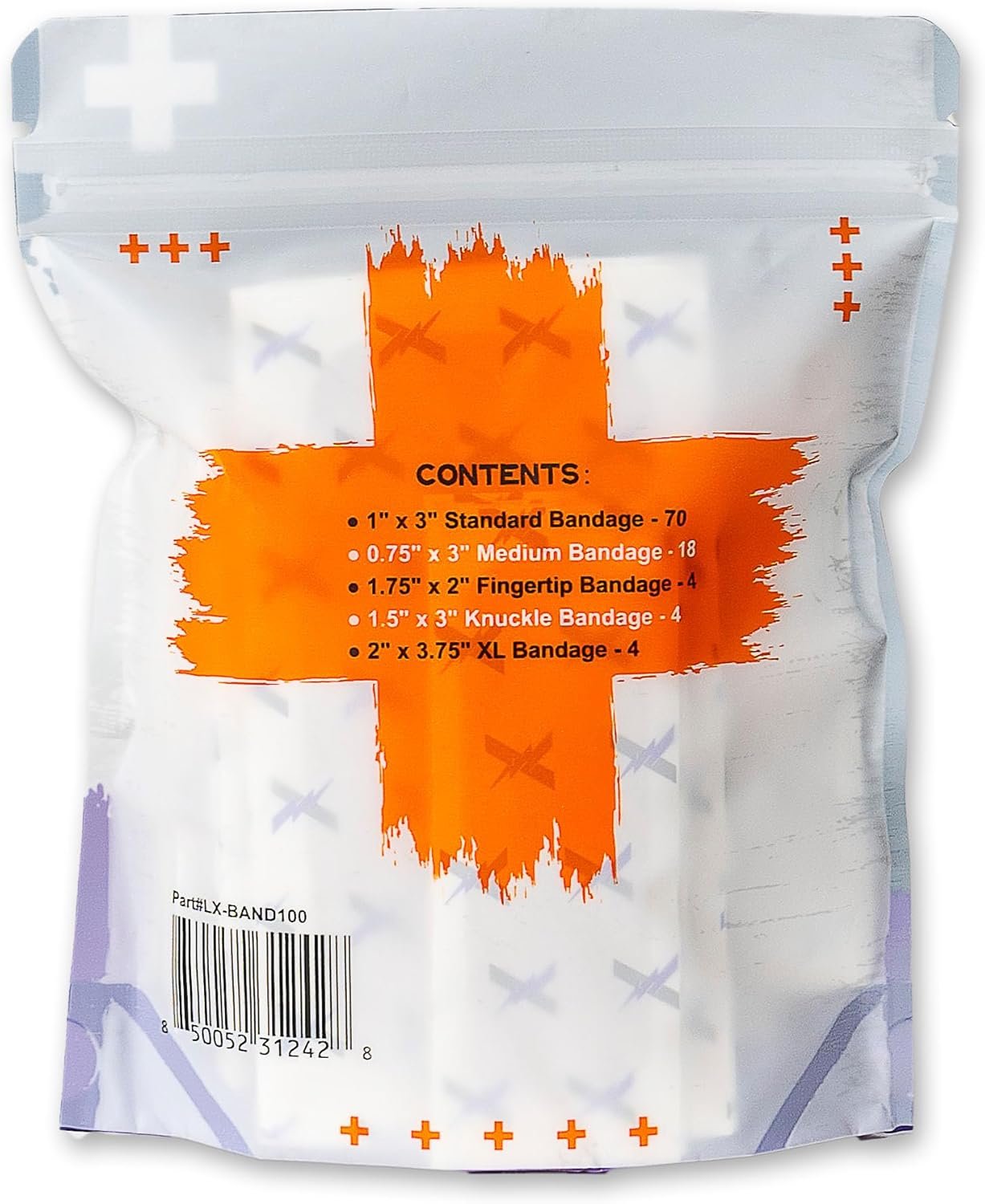 1749918469 lightning x products heavy duty flexible fabric assorted adhesive bandages for first aid kits pack of 100 5 sizes.jpg