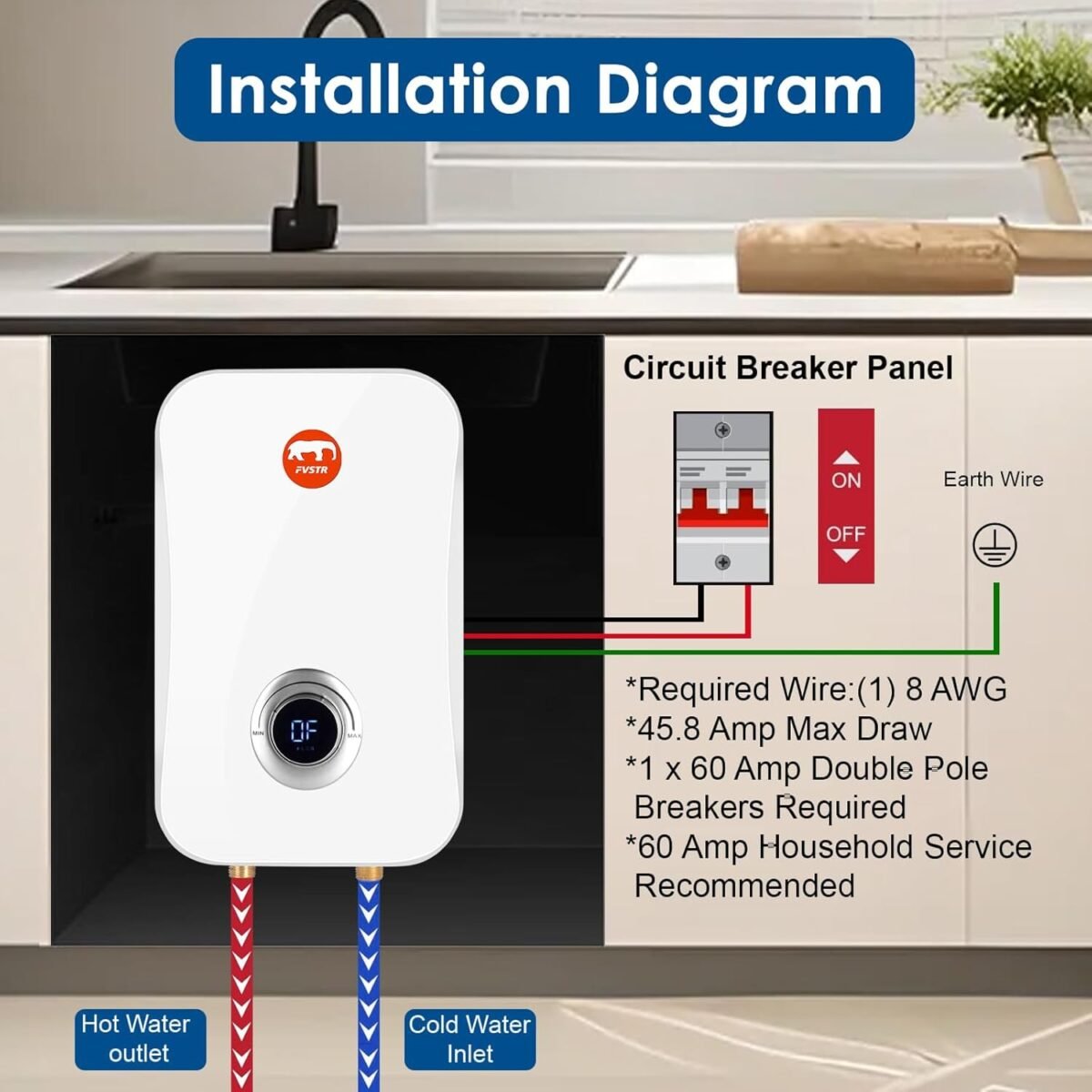 1749928403 instant electric tankless water heater 220240v， fvstr small smart water heater self modulating no standby losses，under sink kitchen household shower hot water output of 2.5 gpm white 7kw.jpg