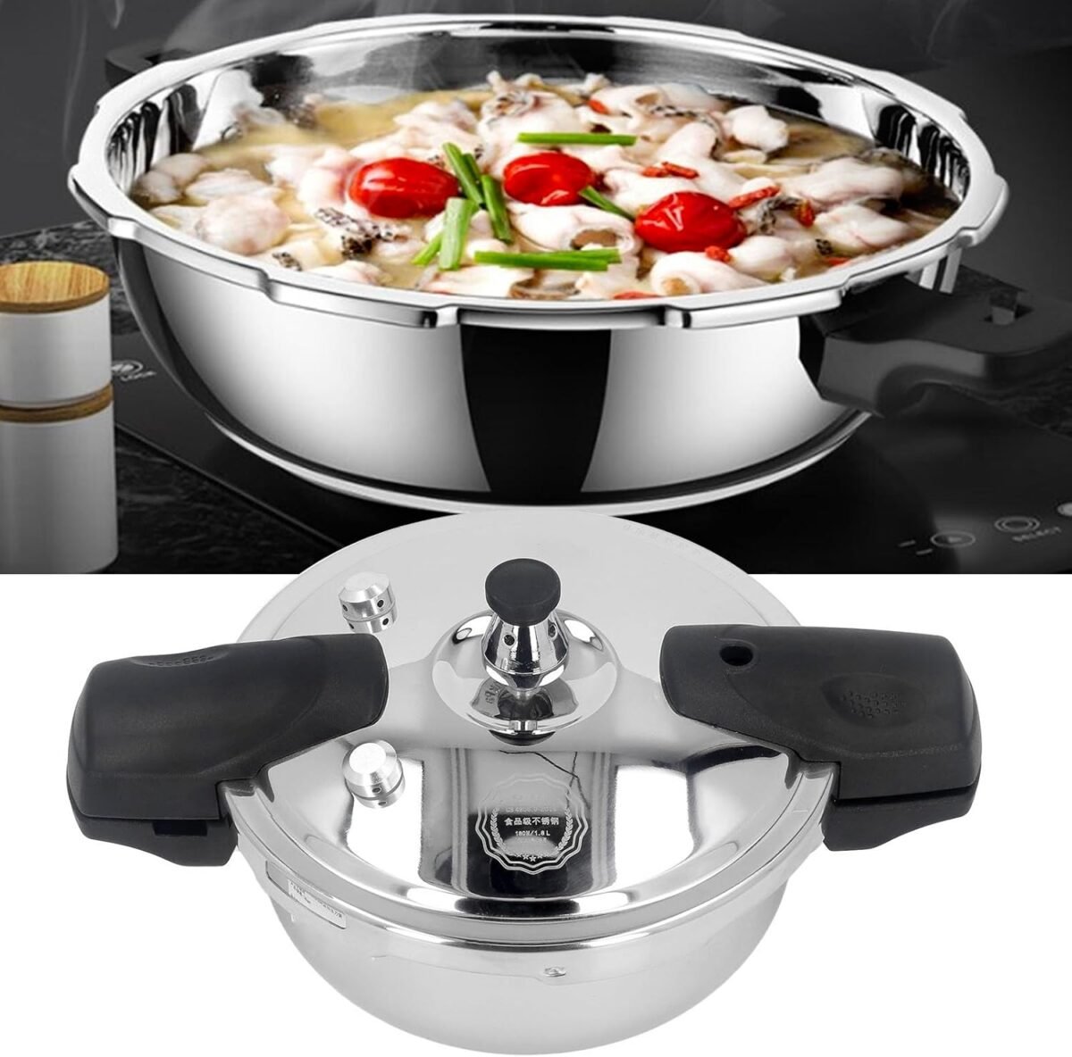 1749937096 stainless steel pressure cooker 1.6 quart mini pressure cooker safe explosion proof 1.8l oyster fish head pot for gas stove induction cooker 1 2 person use.jpg