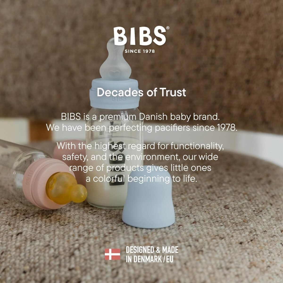 1749956232 bibs baby bottle 9 oz 270 ml silicone nipple 2 pack anti colic bpa free round nipple medium flow lightweight easy to clean suitable for newborns 0 years ivory.jpg