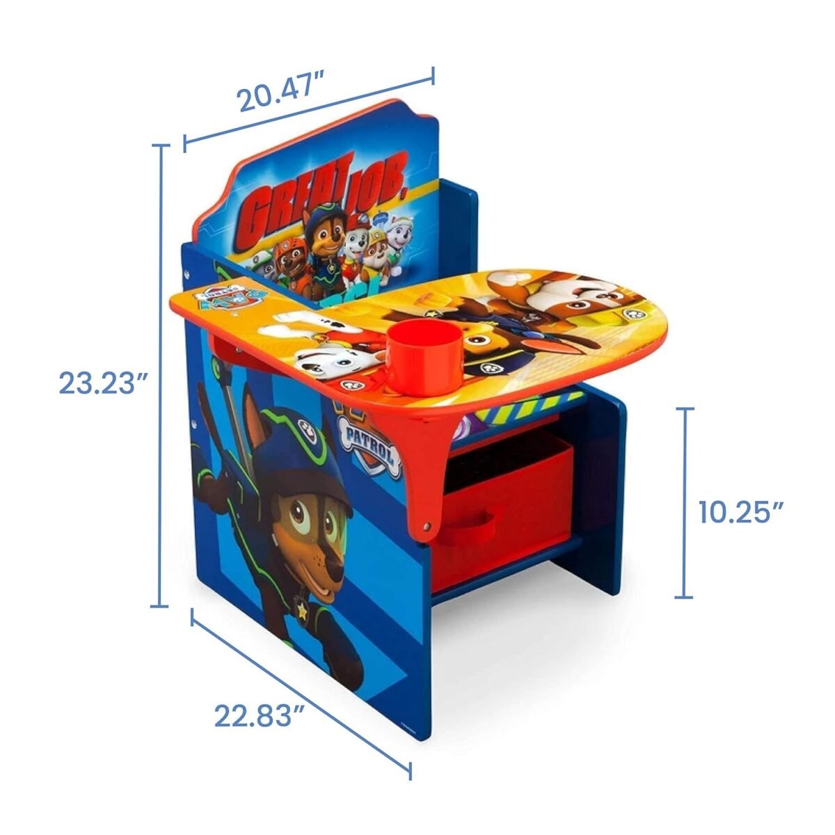 1749966048 delta children chair desk with storage bin ideal for arts crafts snack time homeschooling homework reading more nick jr. paw patrol with cup holdersarm rest engineered wood.jpg