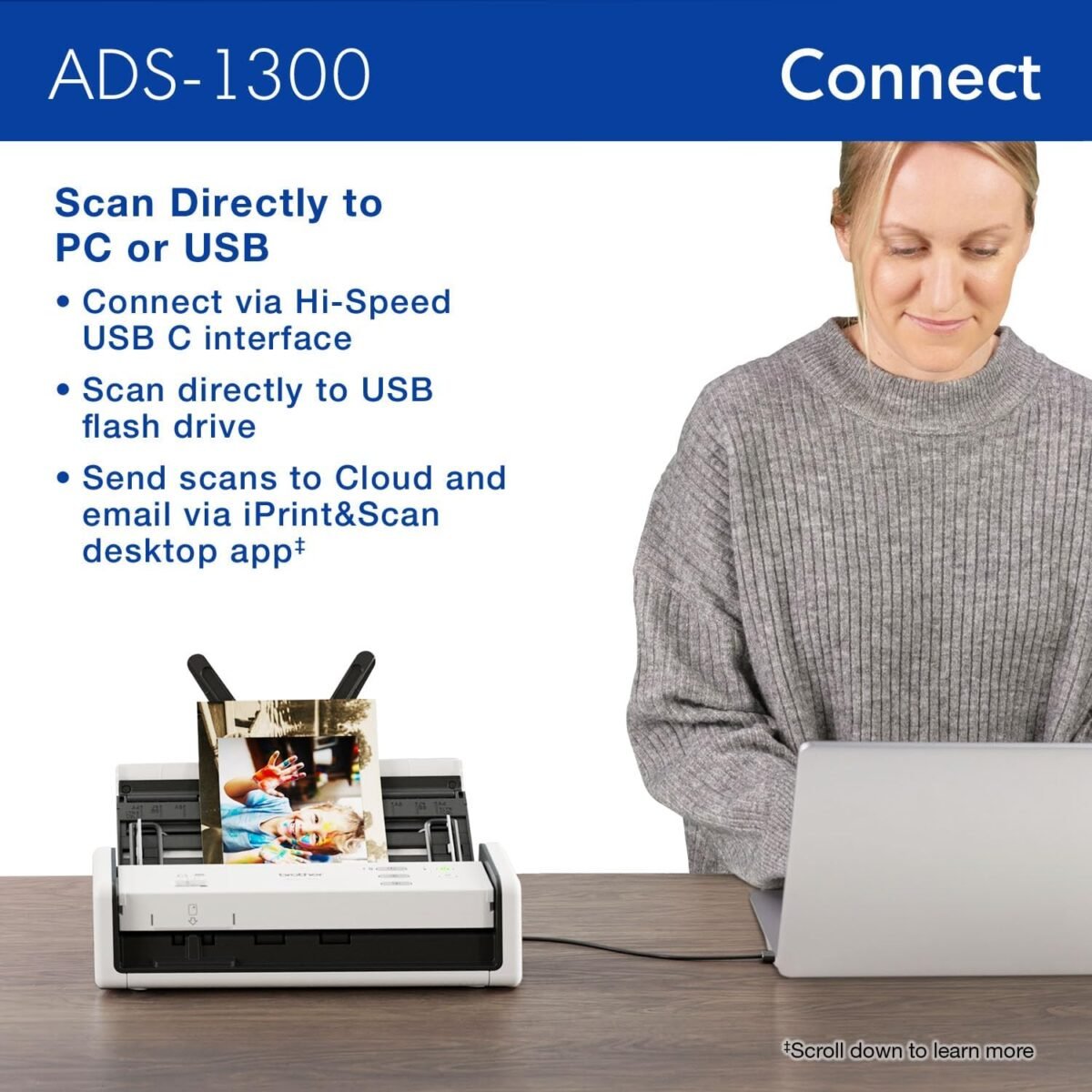 1749966741 brother ads 1300 compact desktop scanner scan speeds of up to 30ppm single pass double sided scanning.jpg